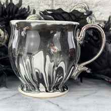 Load image into Gallery viewer, Silver Spider Cameo Mug