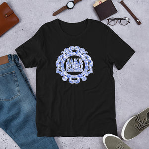 Blue Floral Logo T-Shirt
