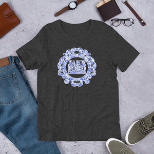 Blue Floral Logo T-Shirt